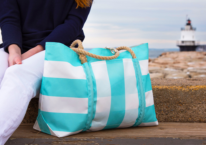 Sea Bags  Custom Design Ogunquit Beach Tote
